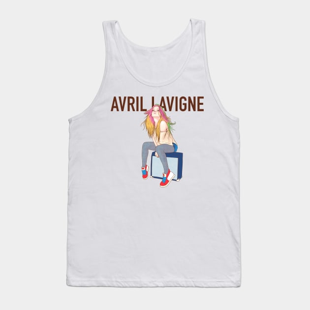 Avril Fucking Lavigne Tank Top by notajellyfan